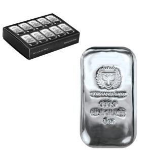 1oz silver  Germania mint bar